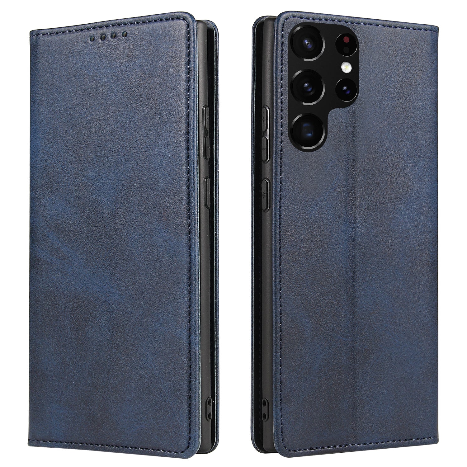 For Samsung Galaxy S21 Ultra 5G Phone Flip Leather Wallet Case Business Style Stand Mobile Phone Cover For Samsung Galaxy S21 Ultra 5G Phone Flip Leather Wallet Case Business Style Stand Mobile Phone Cover